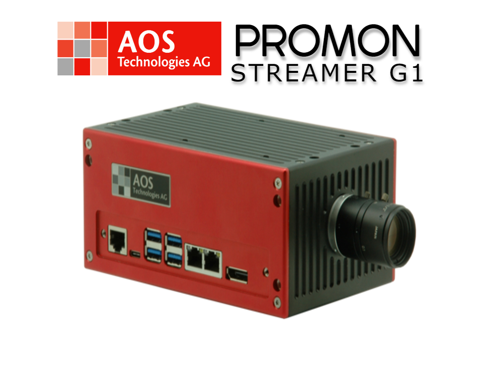 AOS  PROMON STREAMER G1 STREAMING HIGH SPEED CAMERA - Tech