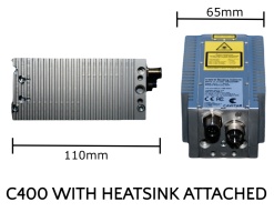 cavitar_c400_welding_camera_with_heatsink_measurements