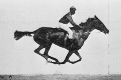 Racehorse photo by Eadweard Muybridge