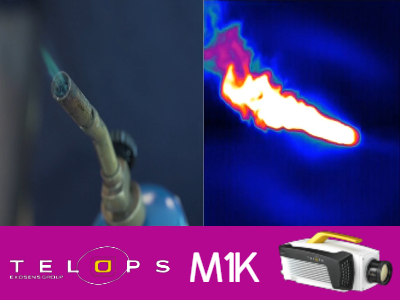Combustion_of_a_torch image Fast M1K Thermal Analysis of a gas torch